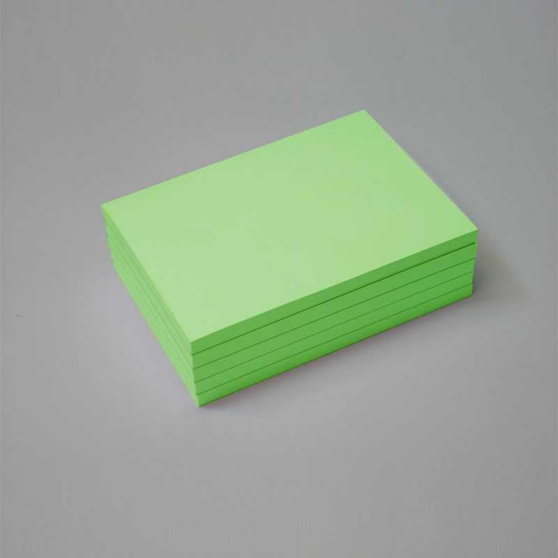 Bloc papel verde